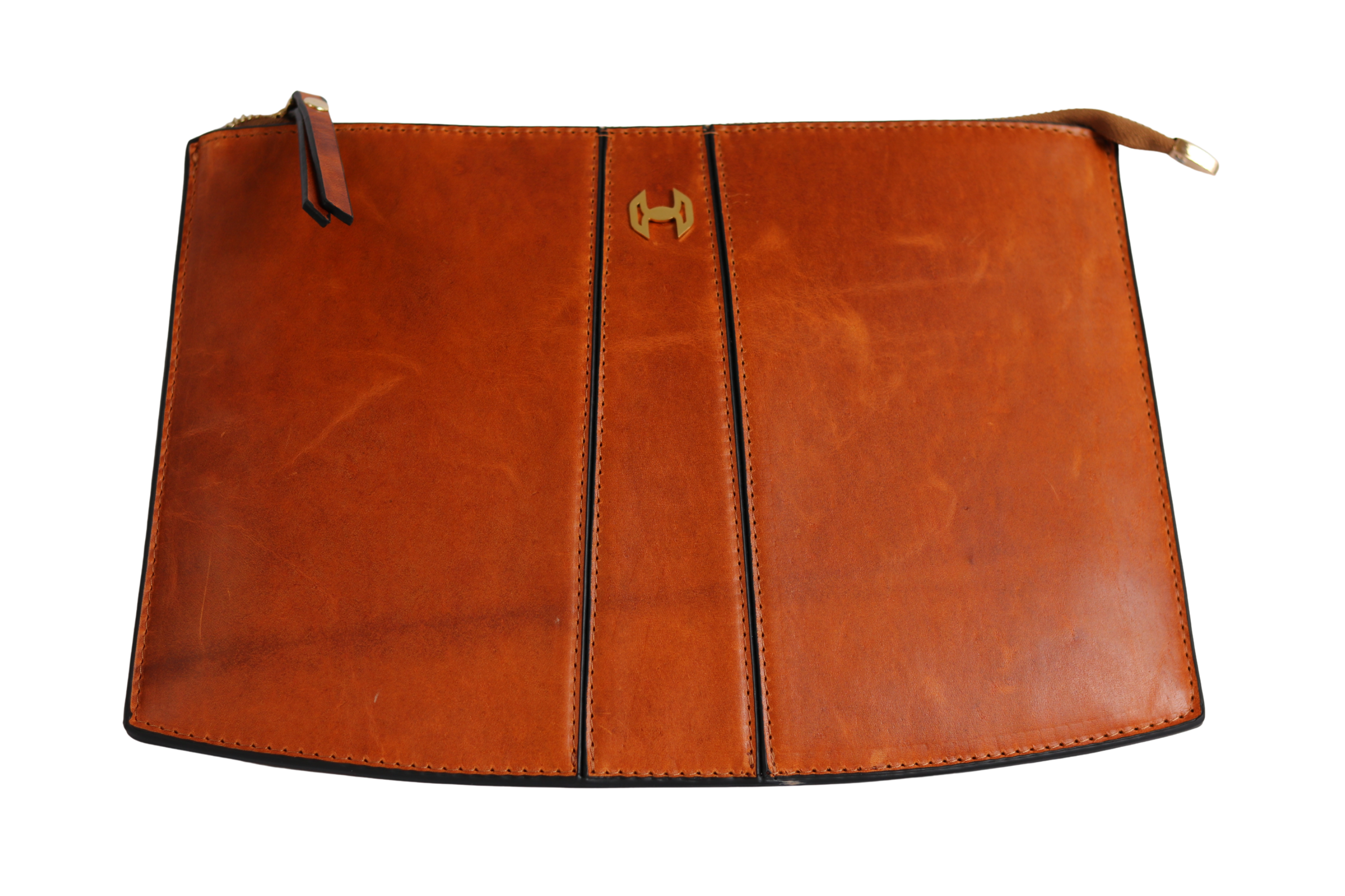 Heritage Leather clutch